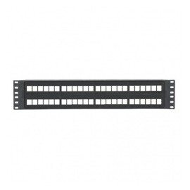 Panduit Panel de Parcheo de 48 Puertos, 2RU, Negro