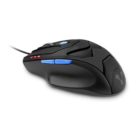 Mouse Vorago Óptico MO-408, Alámbrico, USB, 3400DPI, Negro